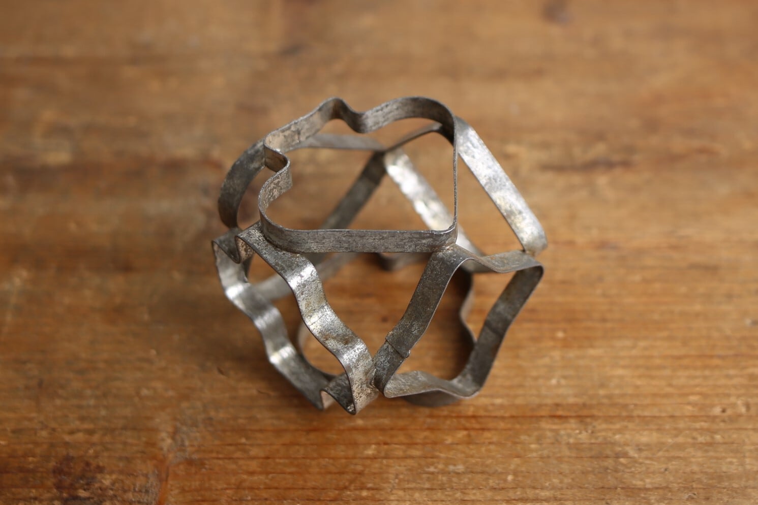 フランス アンティーク ヴィンテージ 6面クッキー型 お菓子型 N-01066