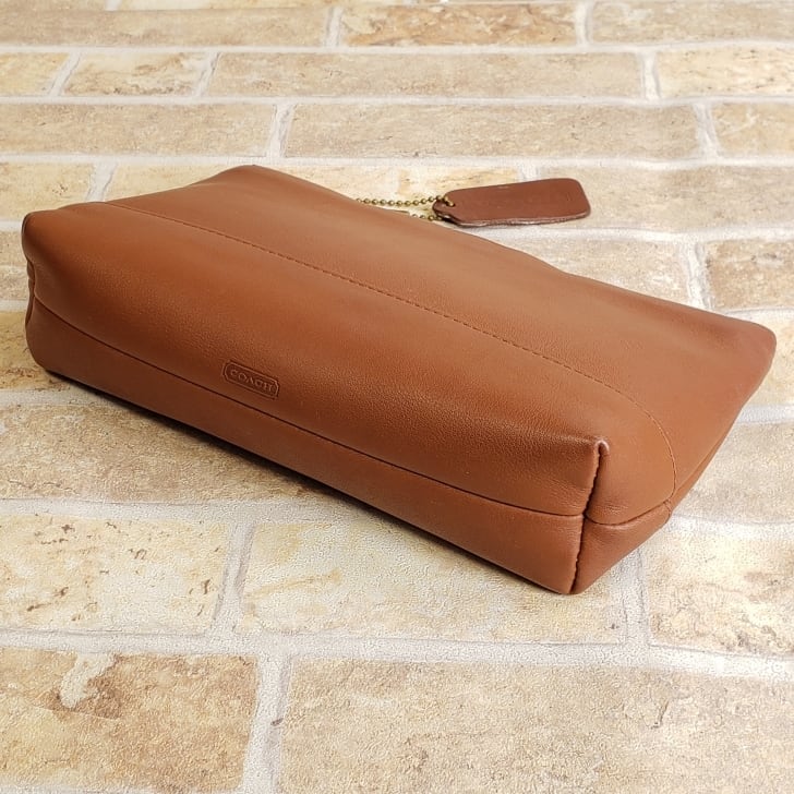 COACH コーチ オールドコーチ ポーチ レザー ブラウン Old COACH