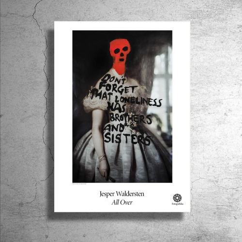 現代美術家『ジェスパー・ワルダーステン』スウェーデン写真美術館制作ポスター