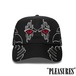【PLEASURES/プレジャーズ】AFTERLIFE SNAPBACK キャップ / BLACK / HOL25-13839 セール対象外