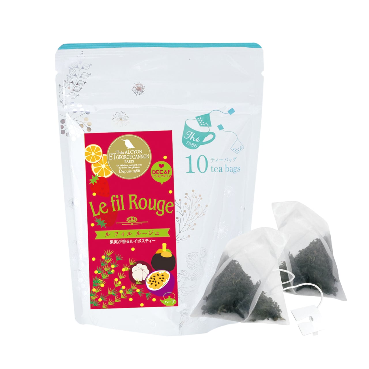 【ノンカフェイン 果実が香るルイボスティー】 ルフィルルージュ