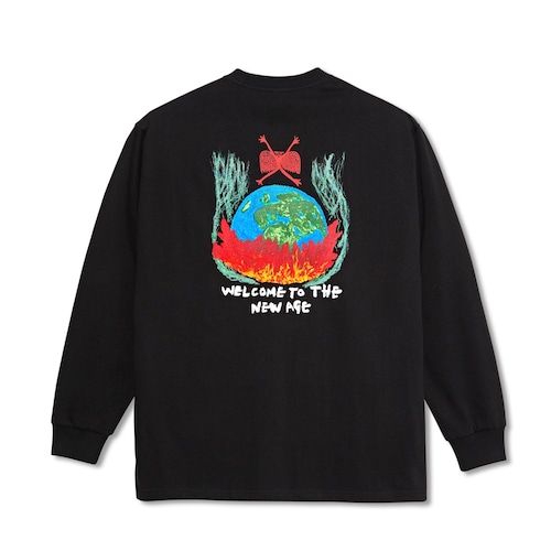 POLAR / WELCOME TO THE NEWAGE L/S TEE BLACK