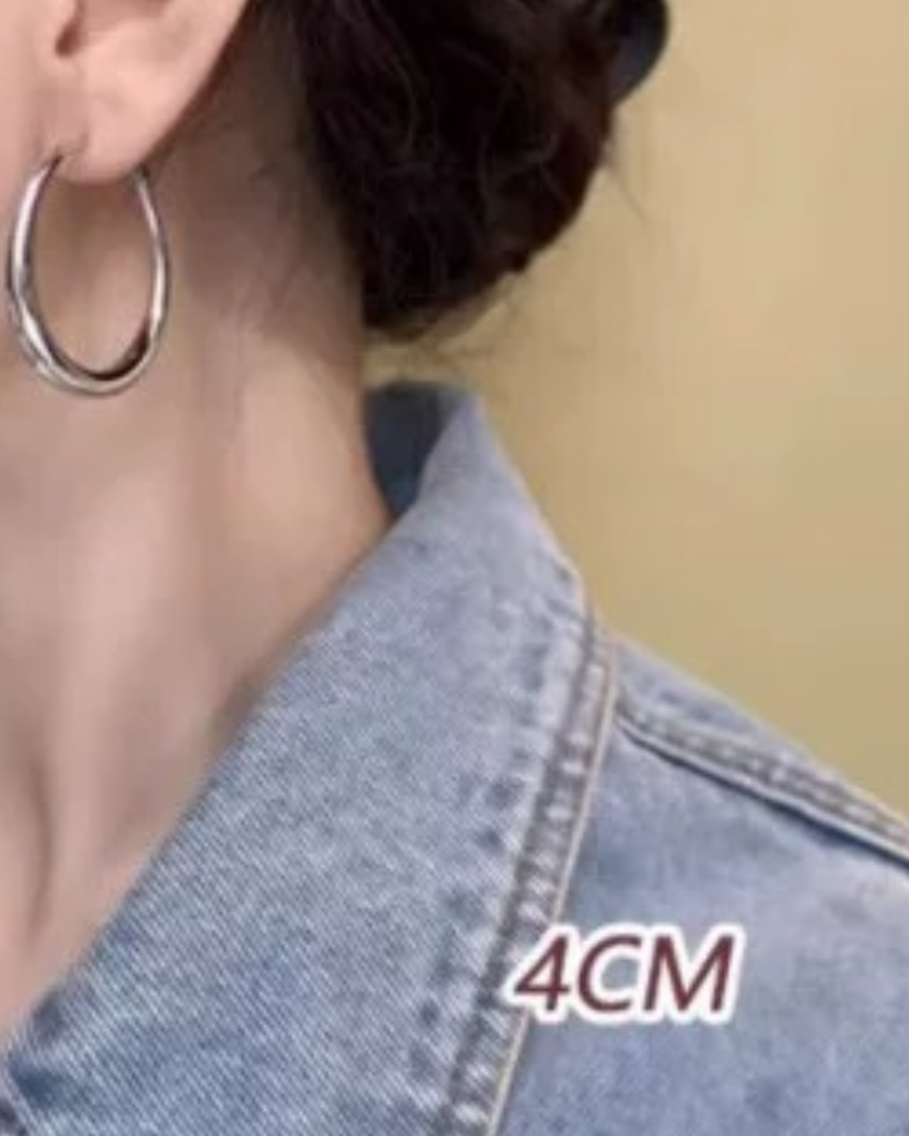 シルバーフープピアス A0399 - 7