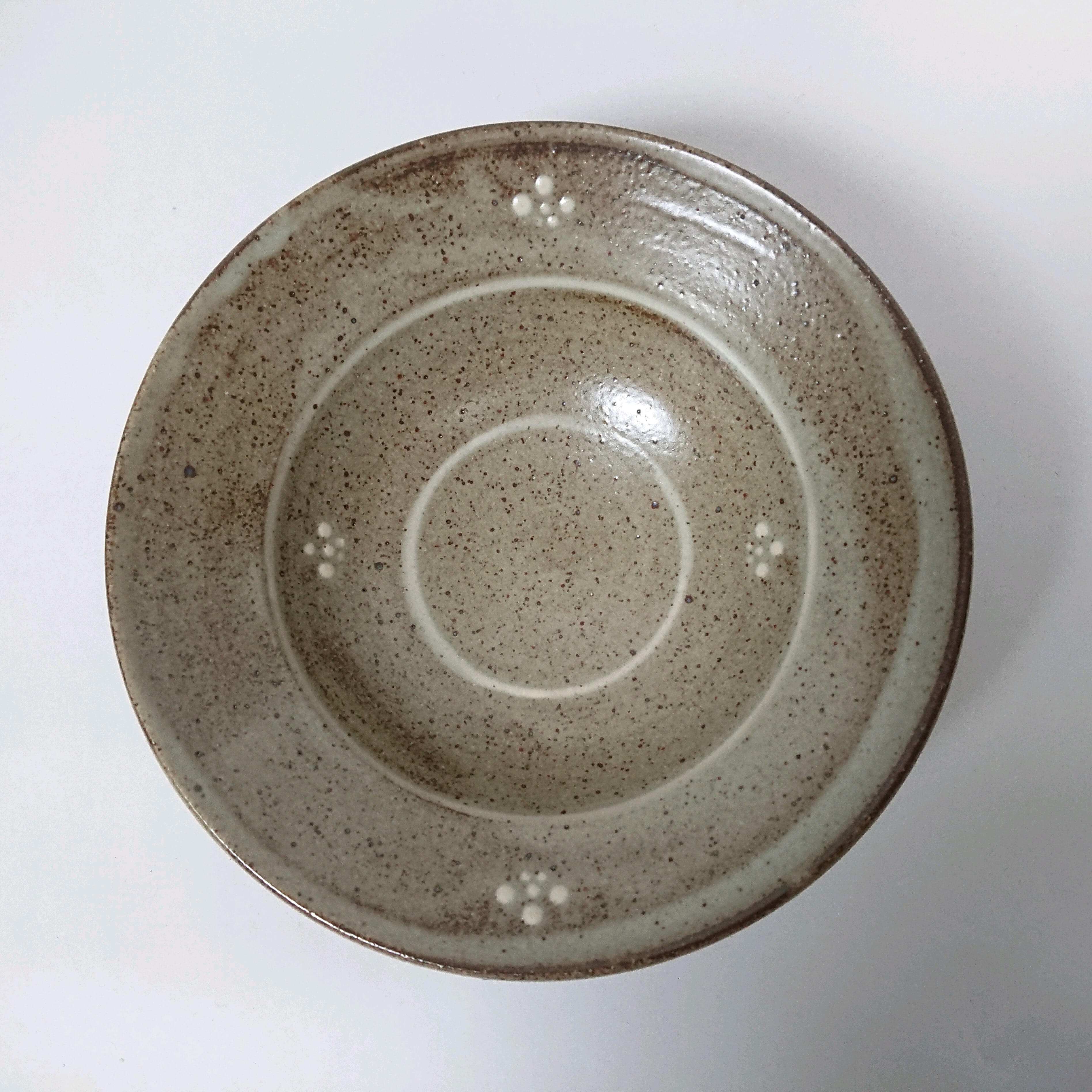 益子焼 神谷正一作 白線梅文鉢 未使用品 | coshiki