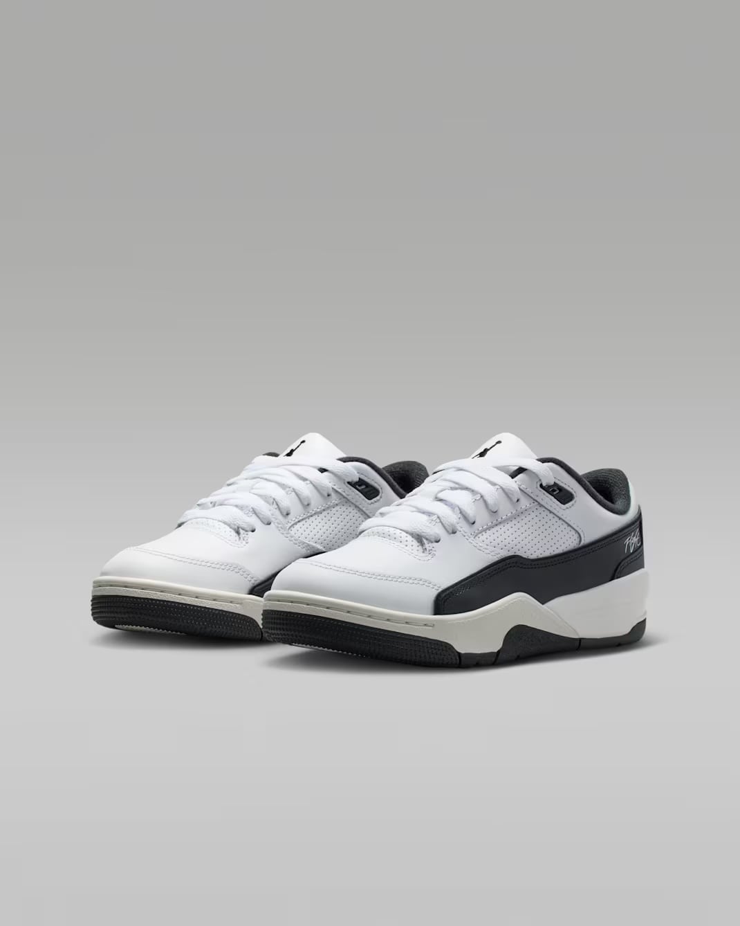 NIKE◇JORDAN FLIGHT COURT_ジョーダン フライト コート/27.5cm/GRY 
