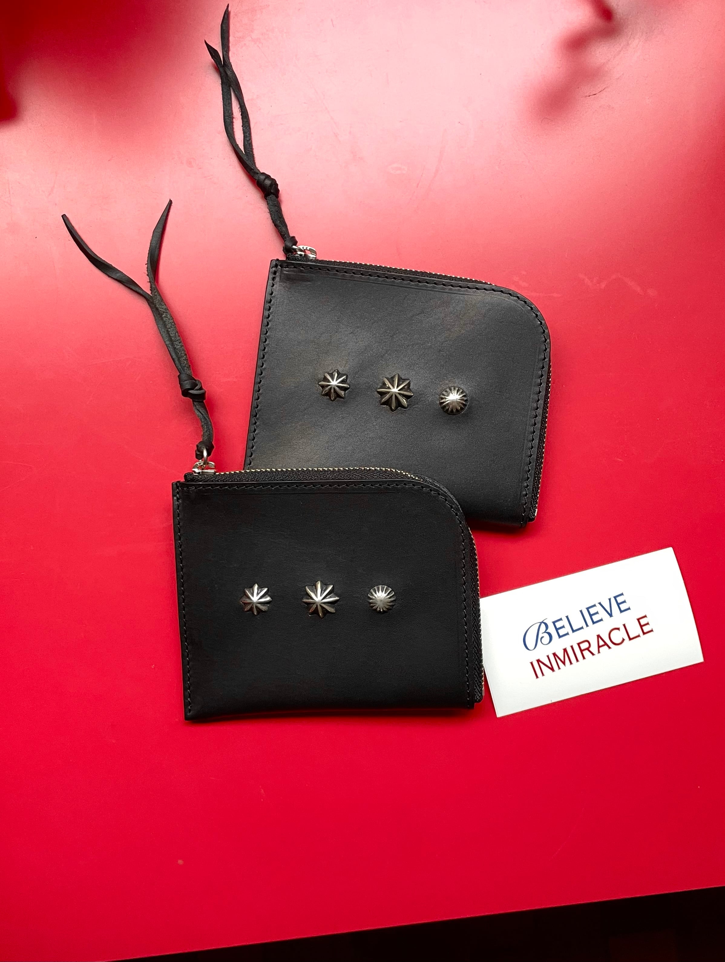 MINI WALLET CONCHO CUSTOM／BELIEVEINMIRACLE ミニウォレット