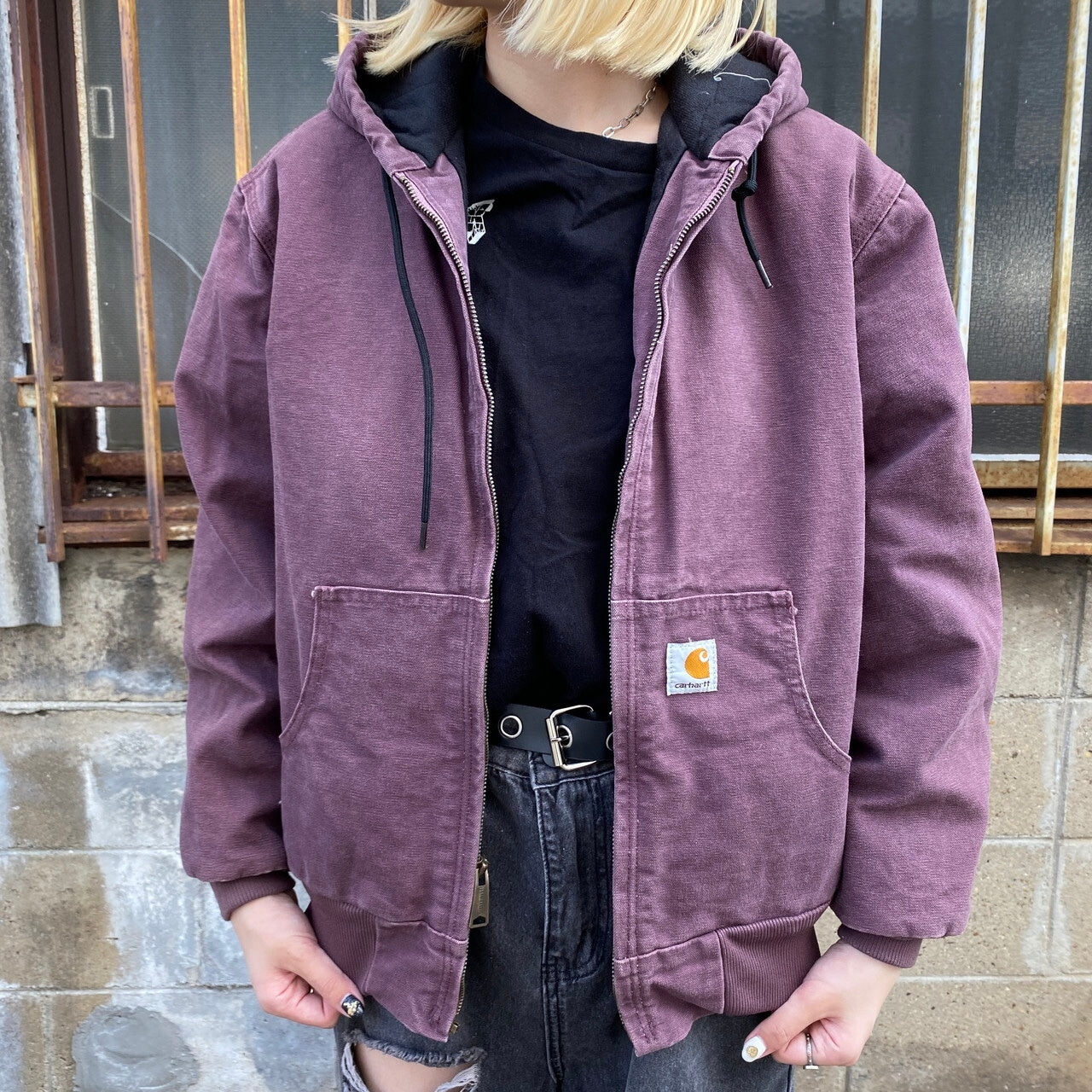 Carhartt カーハート アクティブジャケット ダック地 フルジップ 