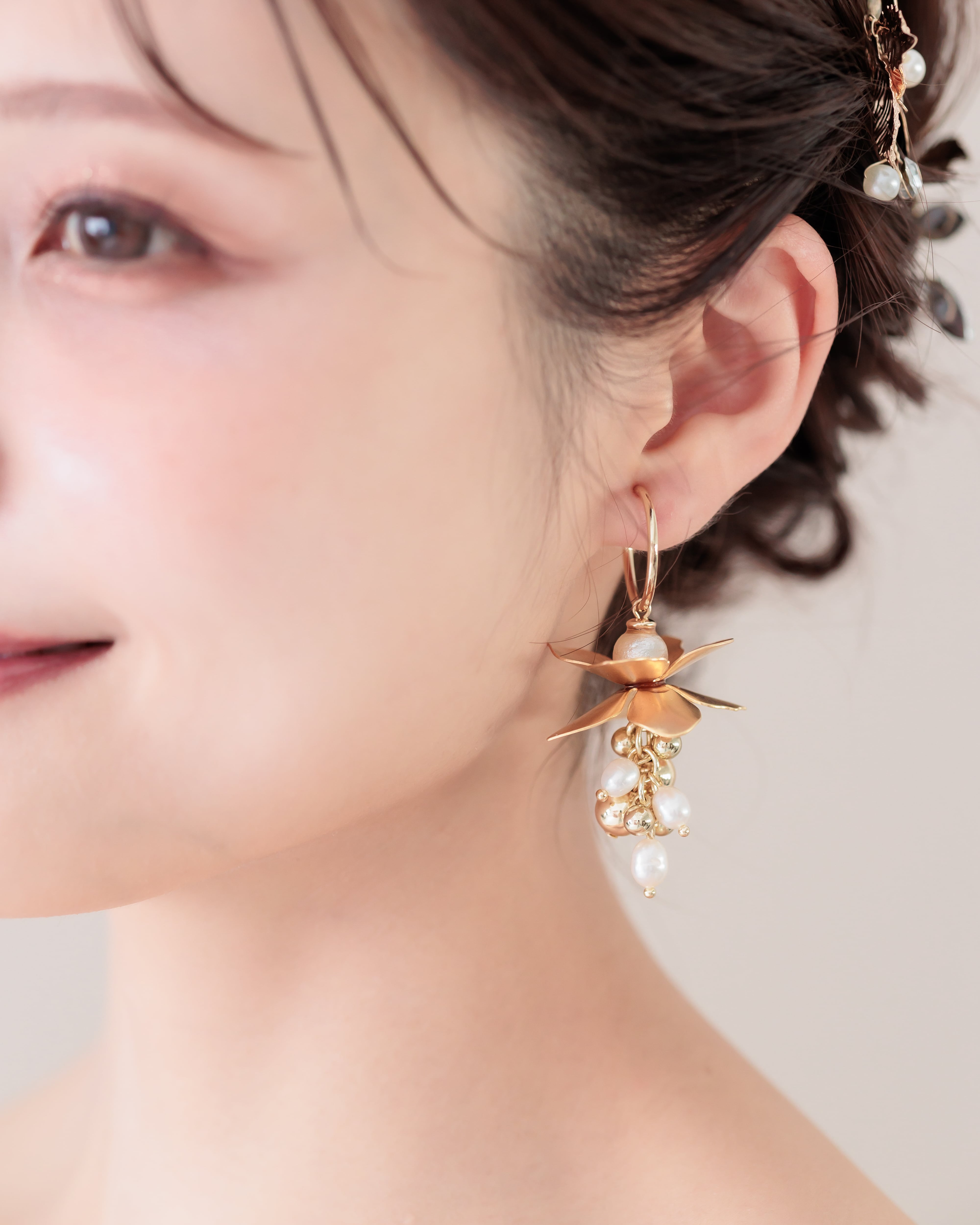 ブライダルイヤリング/ピアス【AE2501-27】