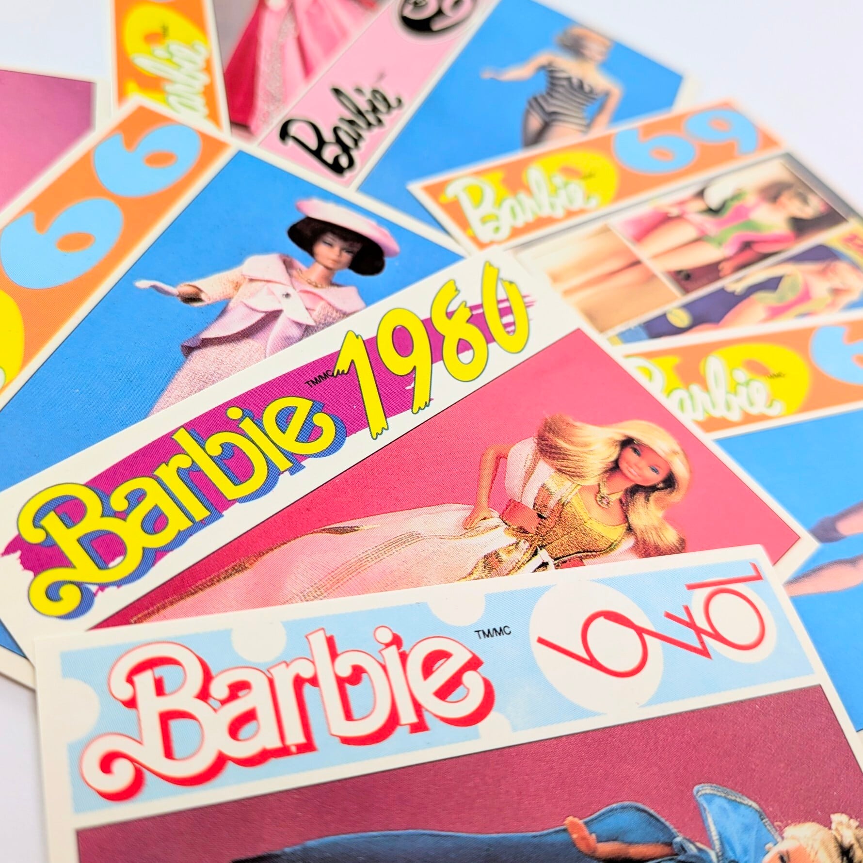 ☆送料無料！☆ VINTAGE 1991 CANADA PANINI【 Barbie Collectible  ACTION FRANÇAISE Limited Edition （バービー コレクタブル アクション フランス語限定版） 】VINTAGE トレーディングカード単品 （1個=8CARDS）〚アメリカン雑貨 アメトイ〛