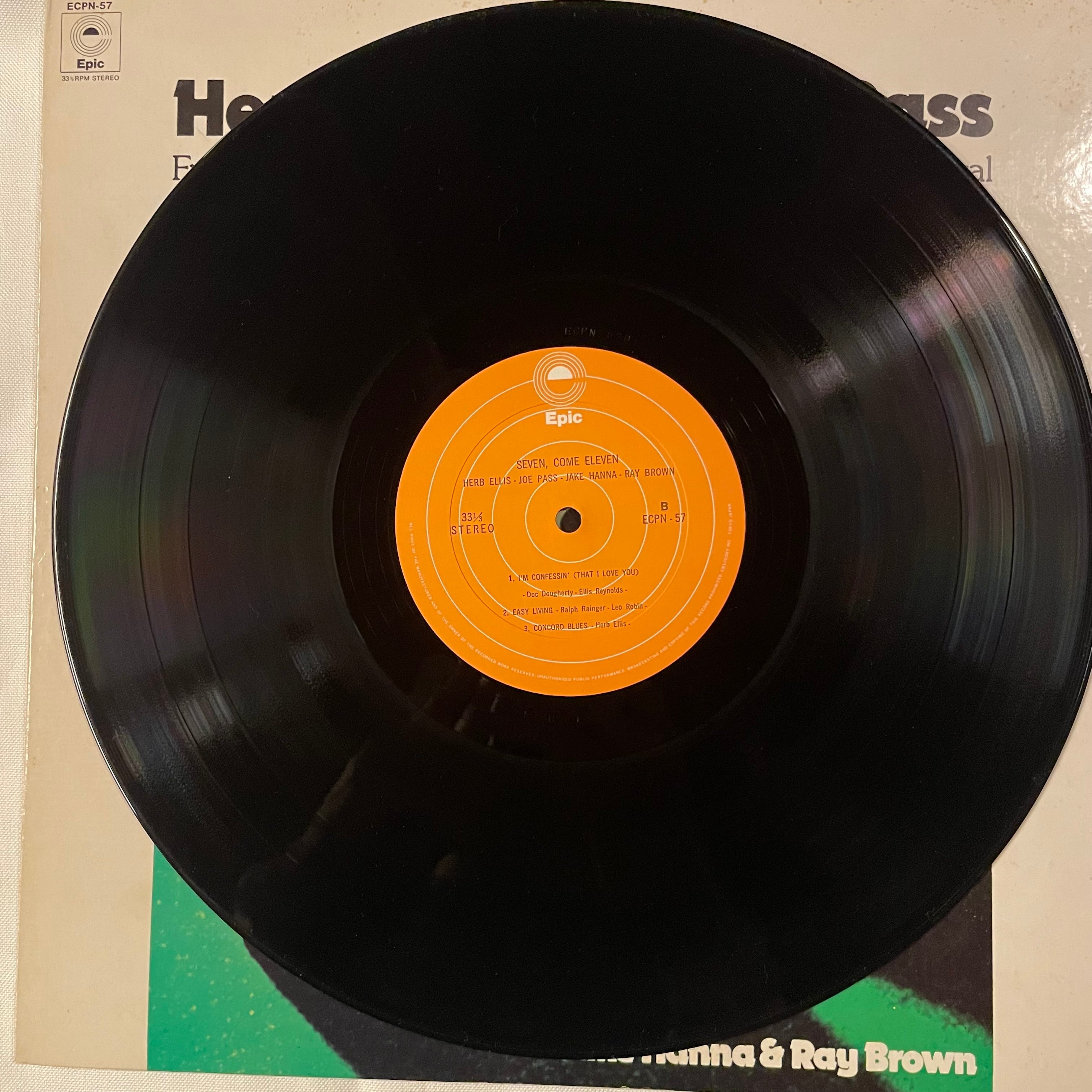 Herb Ellis & Joe Pass / Seven, Come Eleven 【USED Vinyl】 | THEE