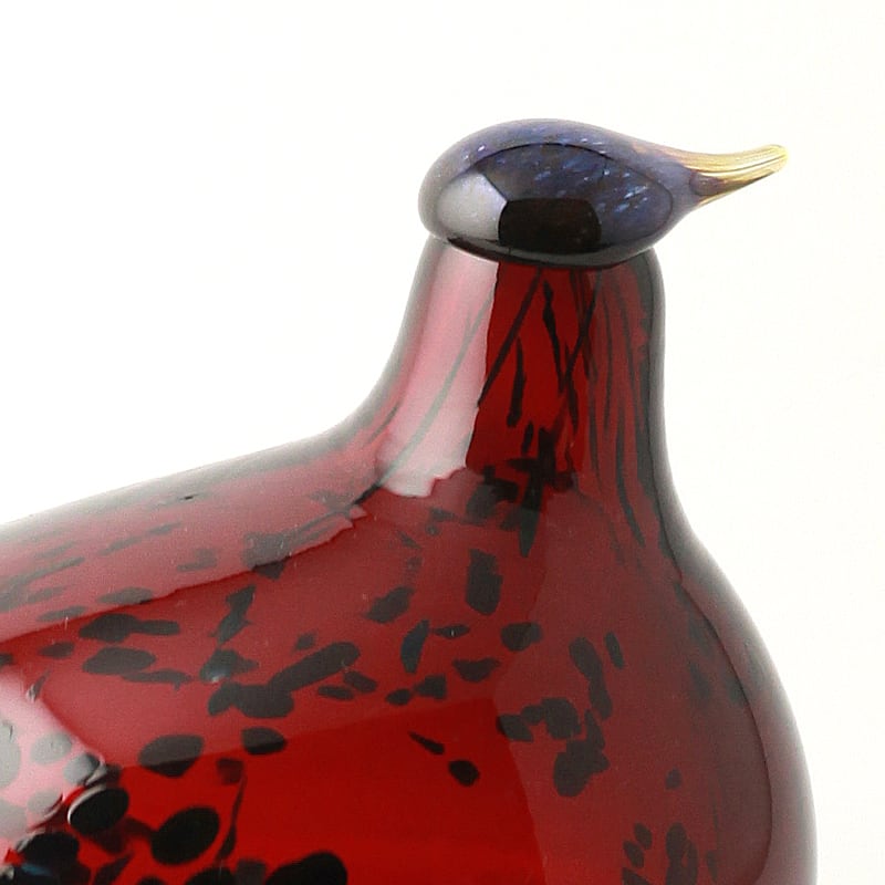 バード バイ トイッカ コマドリ クランベリー［ iittala ］ | REAL