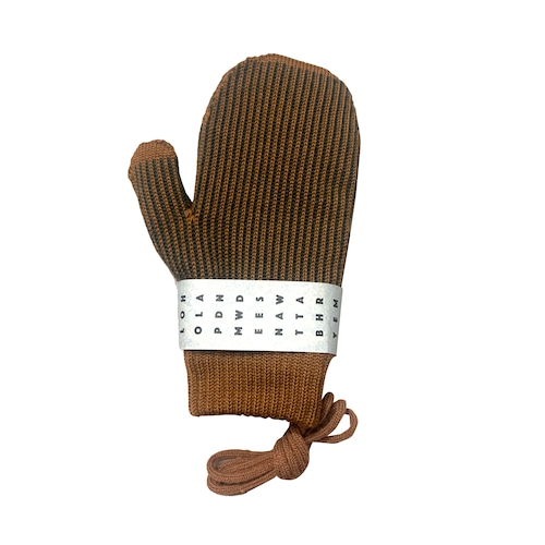 NOROLL / TEAK MITTEN -BROWN/GREEN-