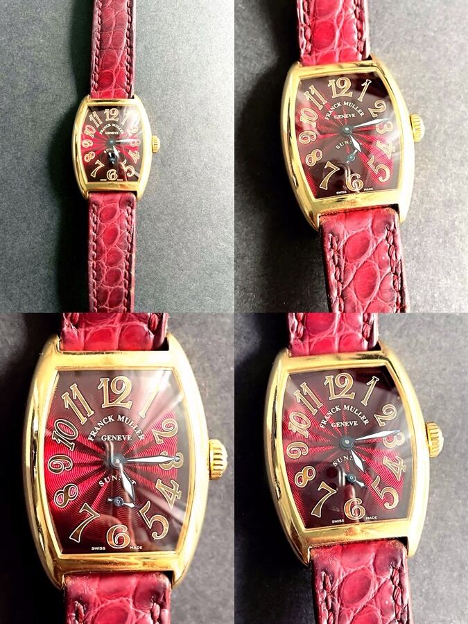 FRANCK MULLER フランクミュラー K18YG トノウカーベックス サンセット