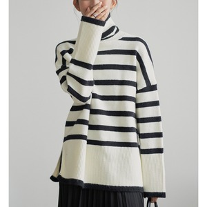 turtle stripe pullover knit A-00450