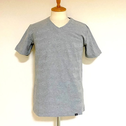 Links-JQ Camouflage V-neck T-shirts　Gray