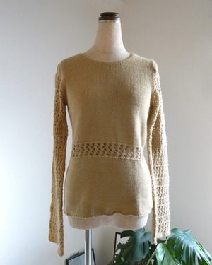 US ACRYL KNIT PULLOVER