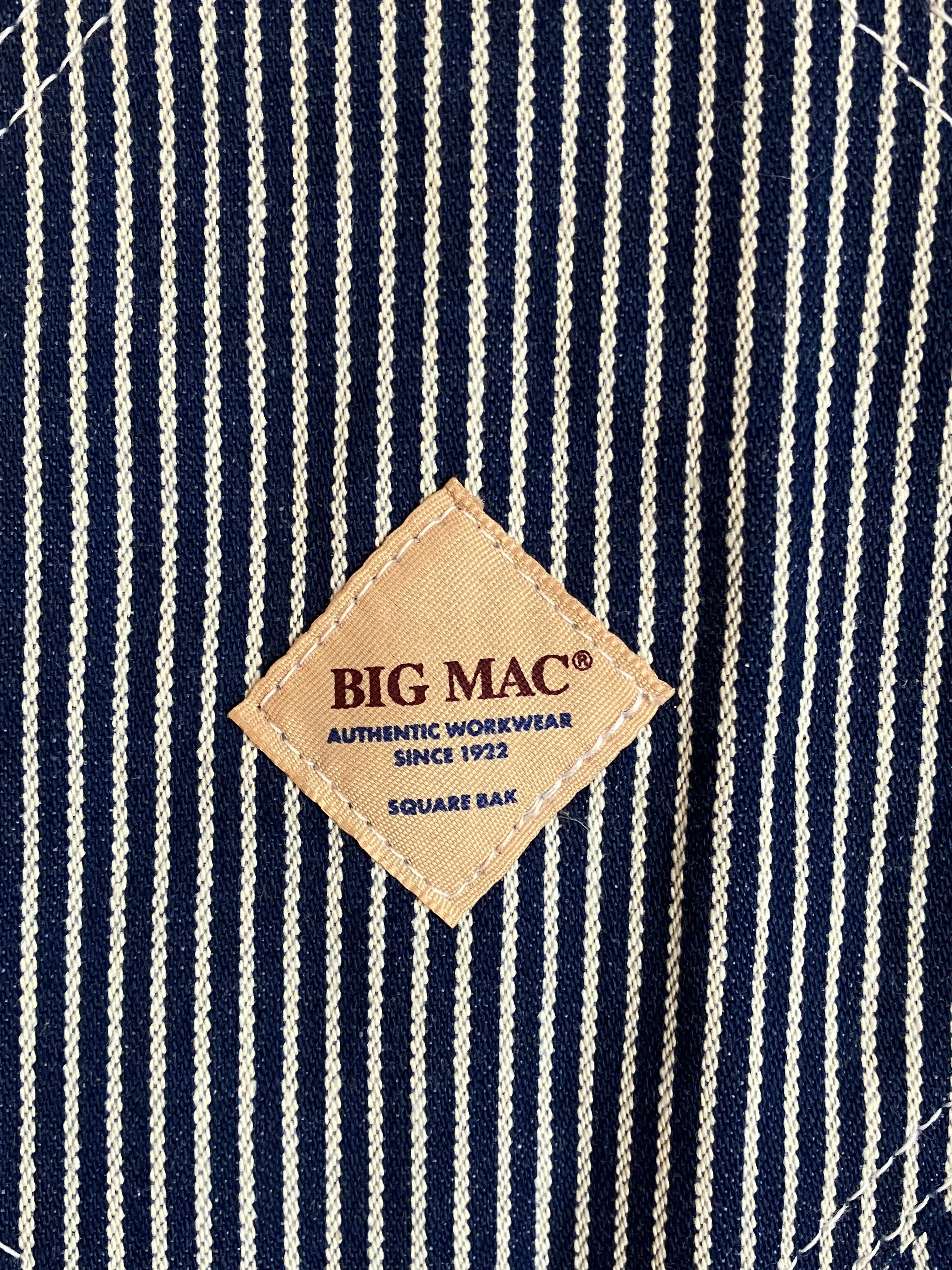 80's BIG MAC ヒッコリーオーバーオール(エプロン付き 80's BIG MAC ヒッコリーオーバーオール(エプロン付き