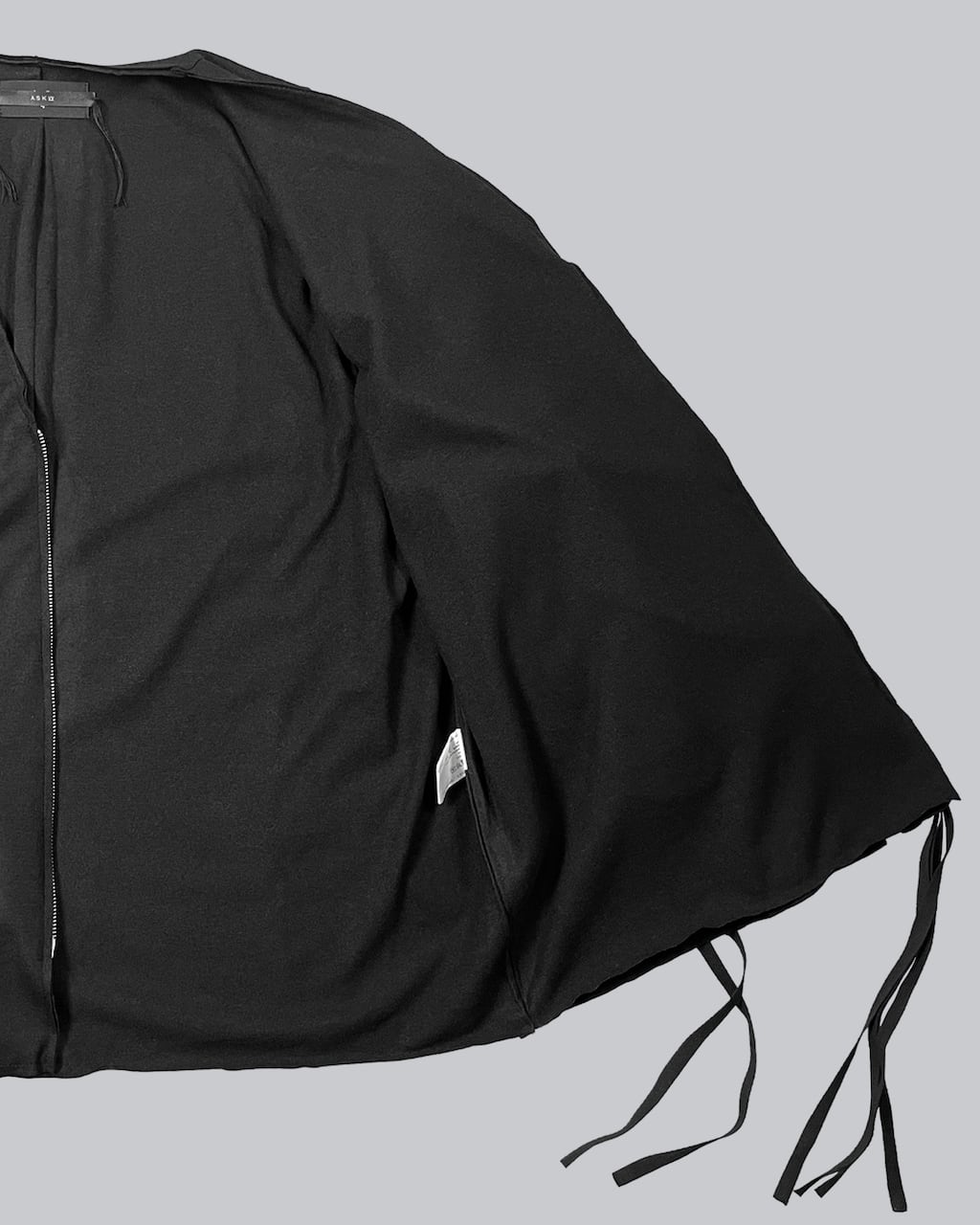 ASKYY / V-NECK BOMBER JACKET / BLK | ASKYY TOKYO FLAGSHIP