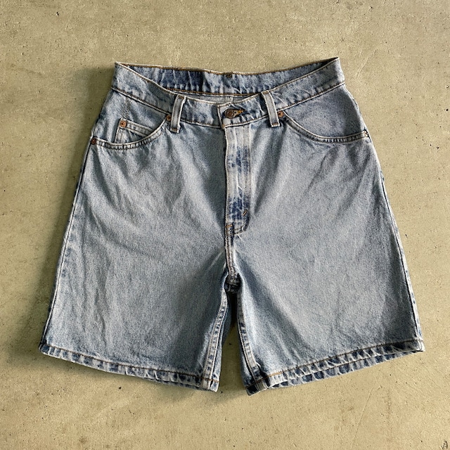 USA製 90年代 Levi's リーバイス オレンジタブ  950 デニムショーツ ハーフパンツ W30相当 古着 90s ヴィンテージ ビンテージ RELAXED FIT リラックスフィット  レディース メンズ【ショートパンツ】【PS2307P】【CS2312-AL2】【4S-30】