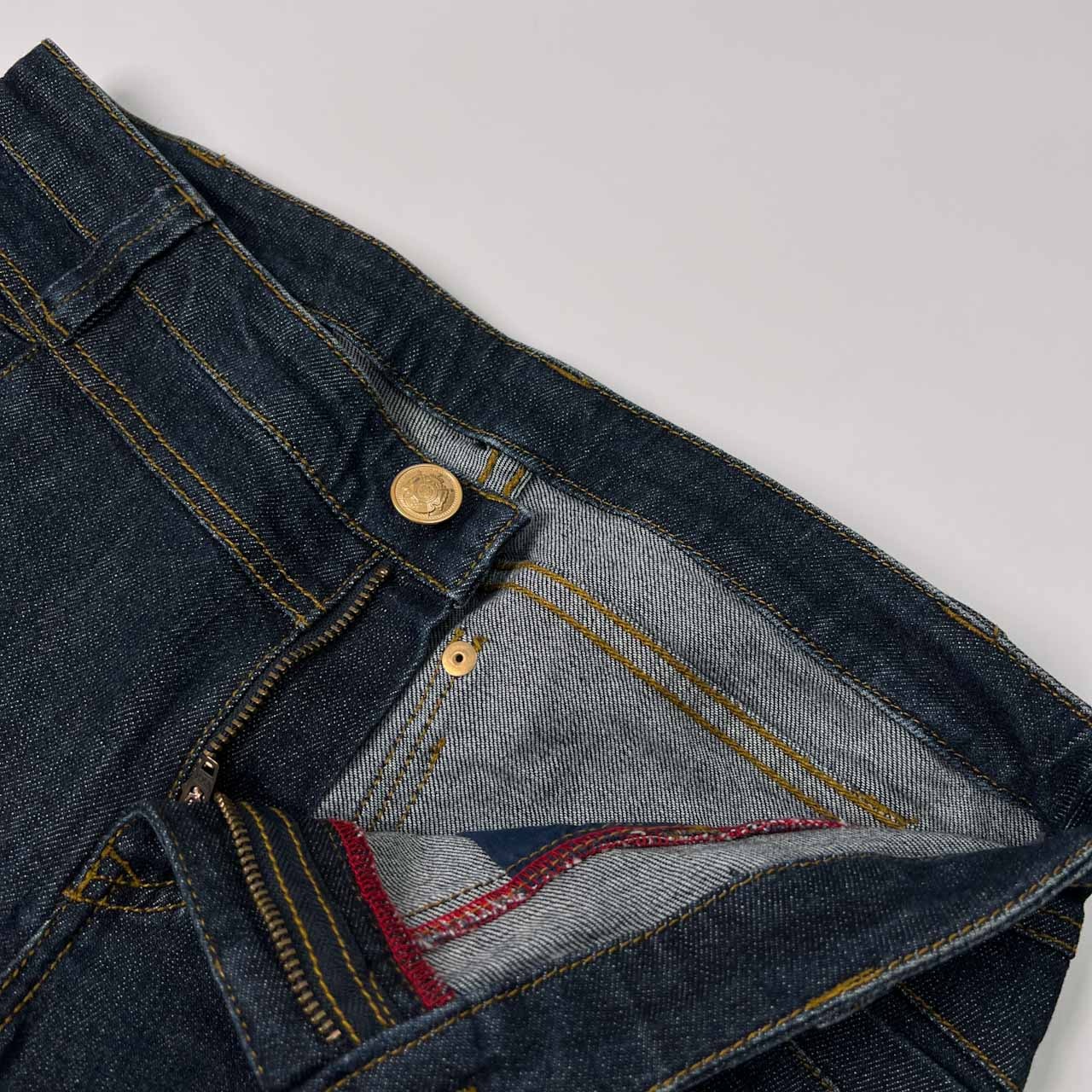 CASTELBAJAC カステルバジャック デニム パンツ ジーンズ サイズ 9 /レディース/インディゴ/ゴールド刺繍