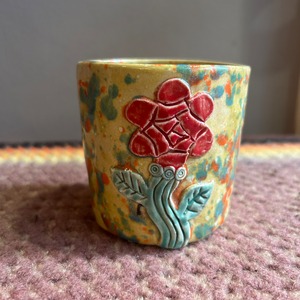 Koyomi Yanagimoto Rose flowerpot