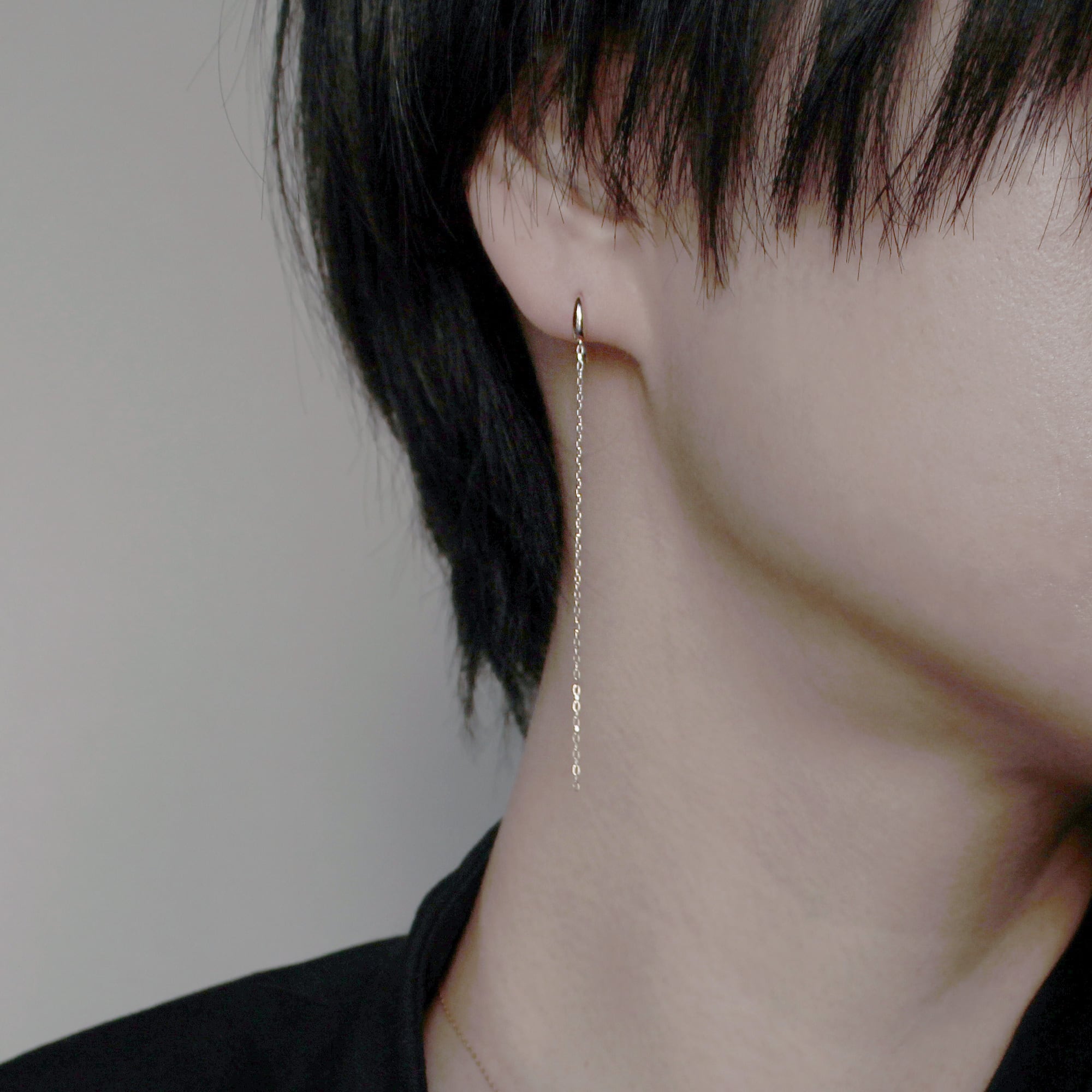 K10 チェーン フック ピアス | Glory Chain Earring | SHIIHA | 公式