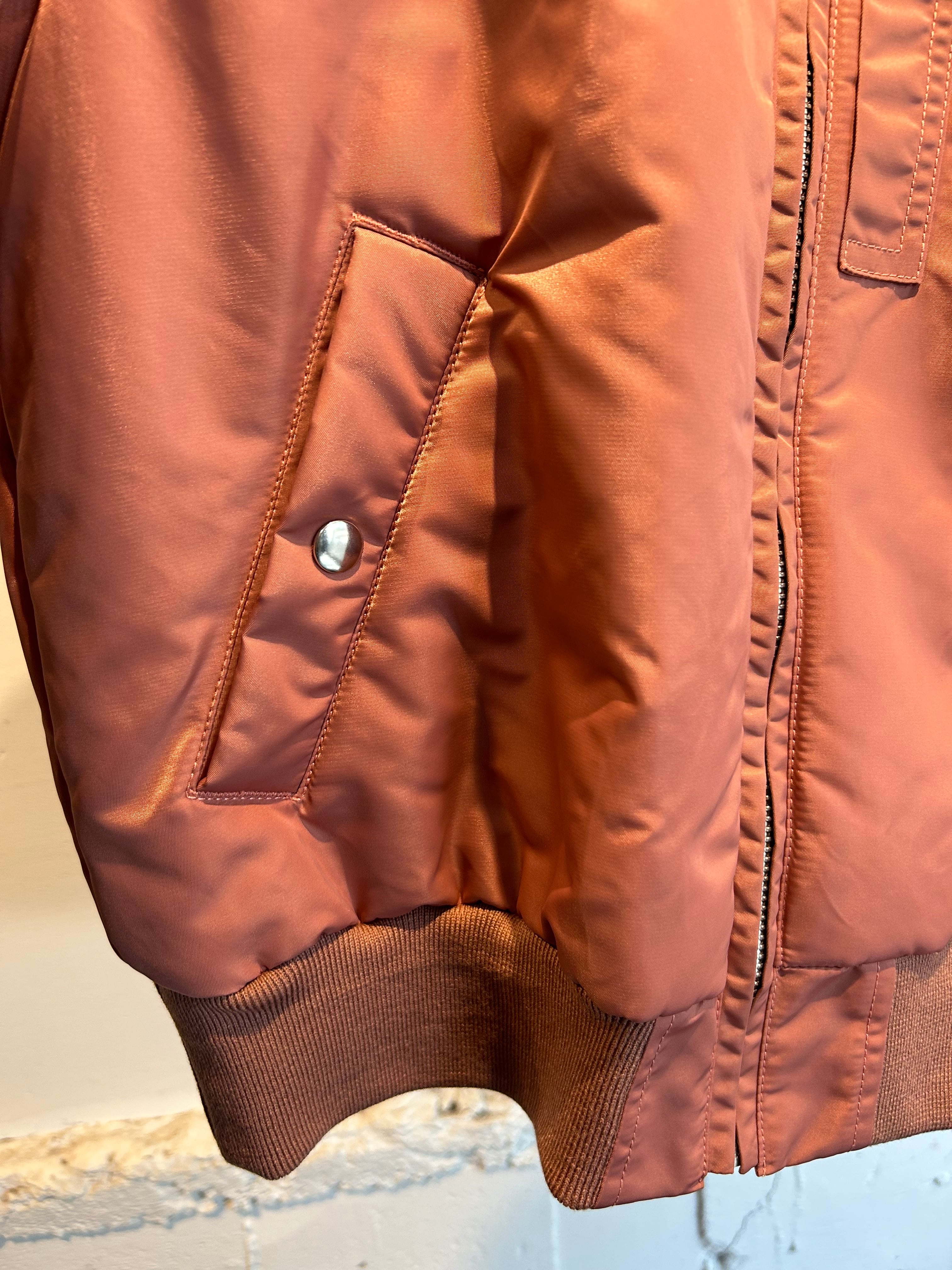 CHIKAKISADA tulle ma-1 jacket | AAR