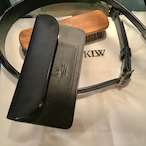 KLW Kyotani Leather Works LW-03-BLK Tracker Wallet　革財布