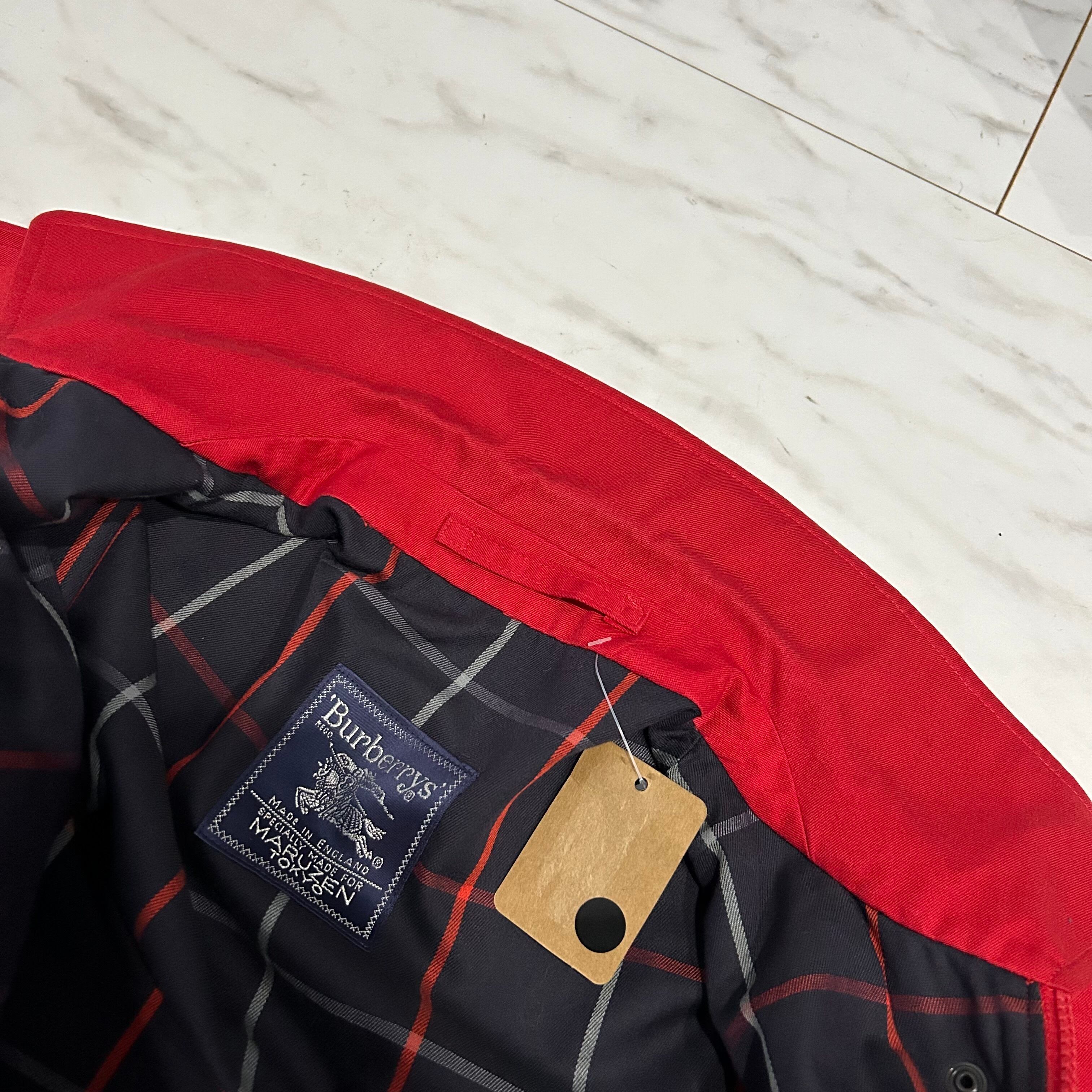 80s England製 Burberry MARUZEN TOKYO light jacket men'sL程 | 古着