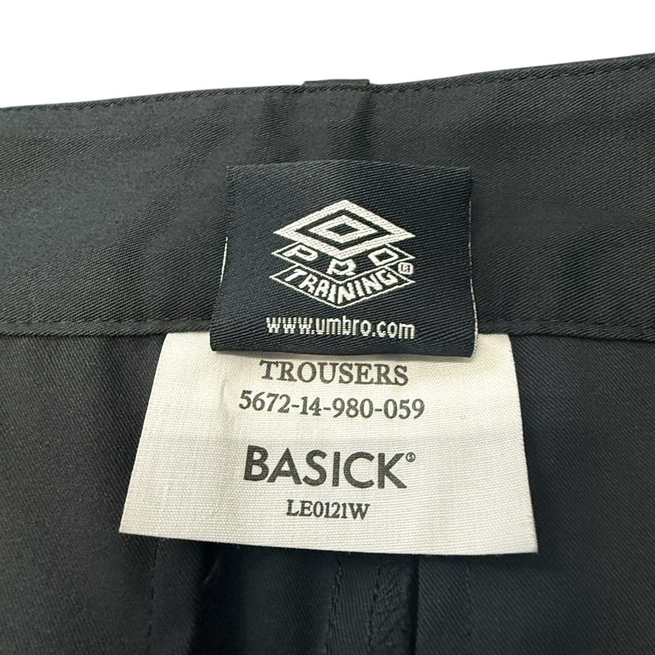 【UMBRO×BASICKS】アンブロ×ベイシックス 23ss "UMBRO TAPE SPORT SLACKS" スラックス