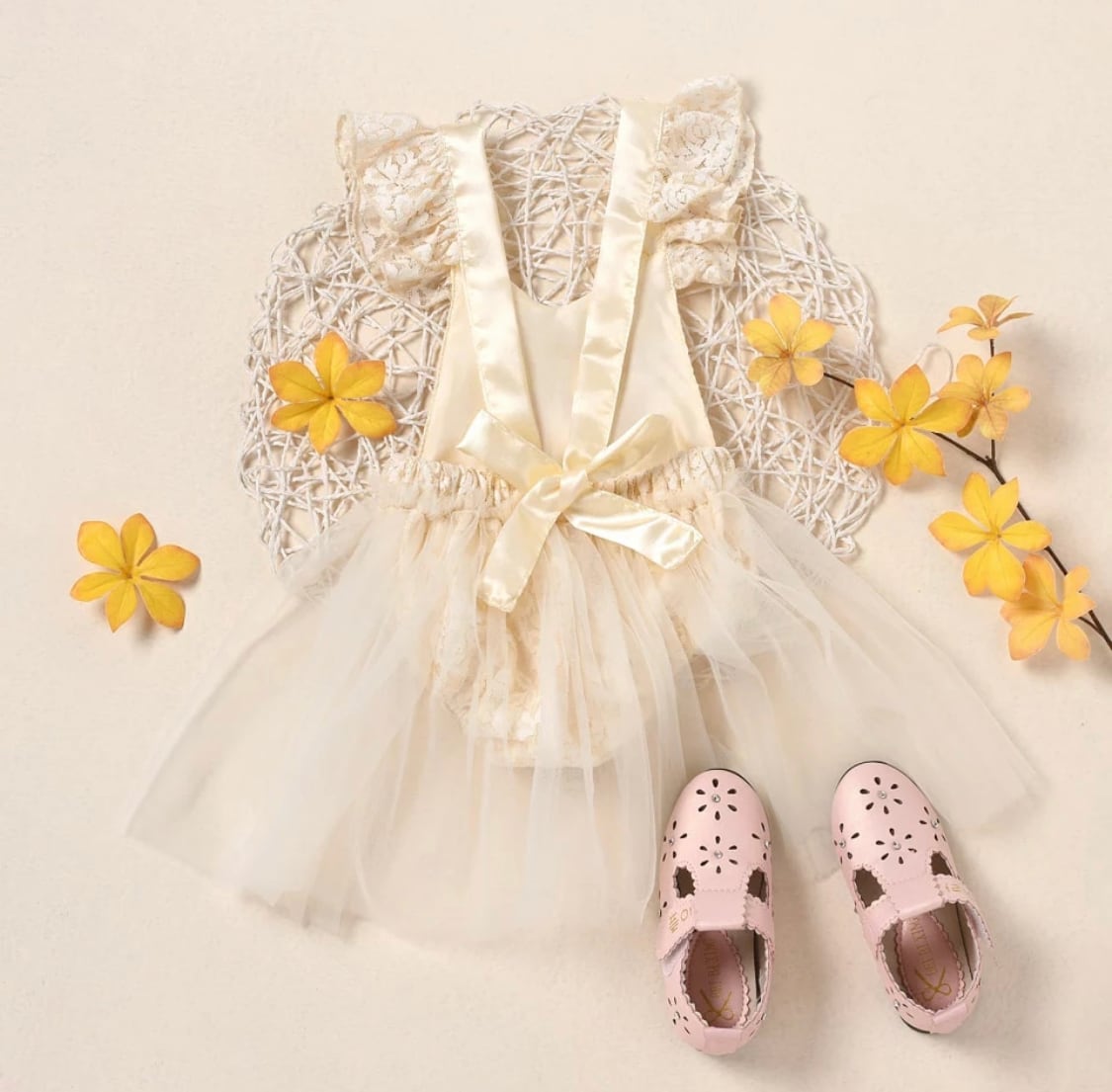 バースデーロンパース 1歳》》》》》》》ベビー 誕生日 レース 撮影 海外子供服 プチプラ