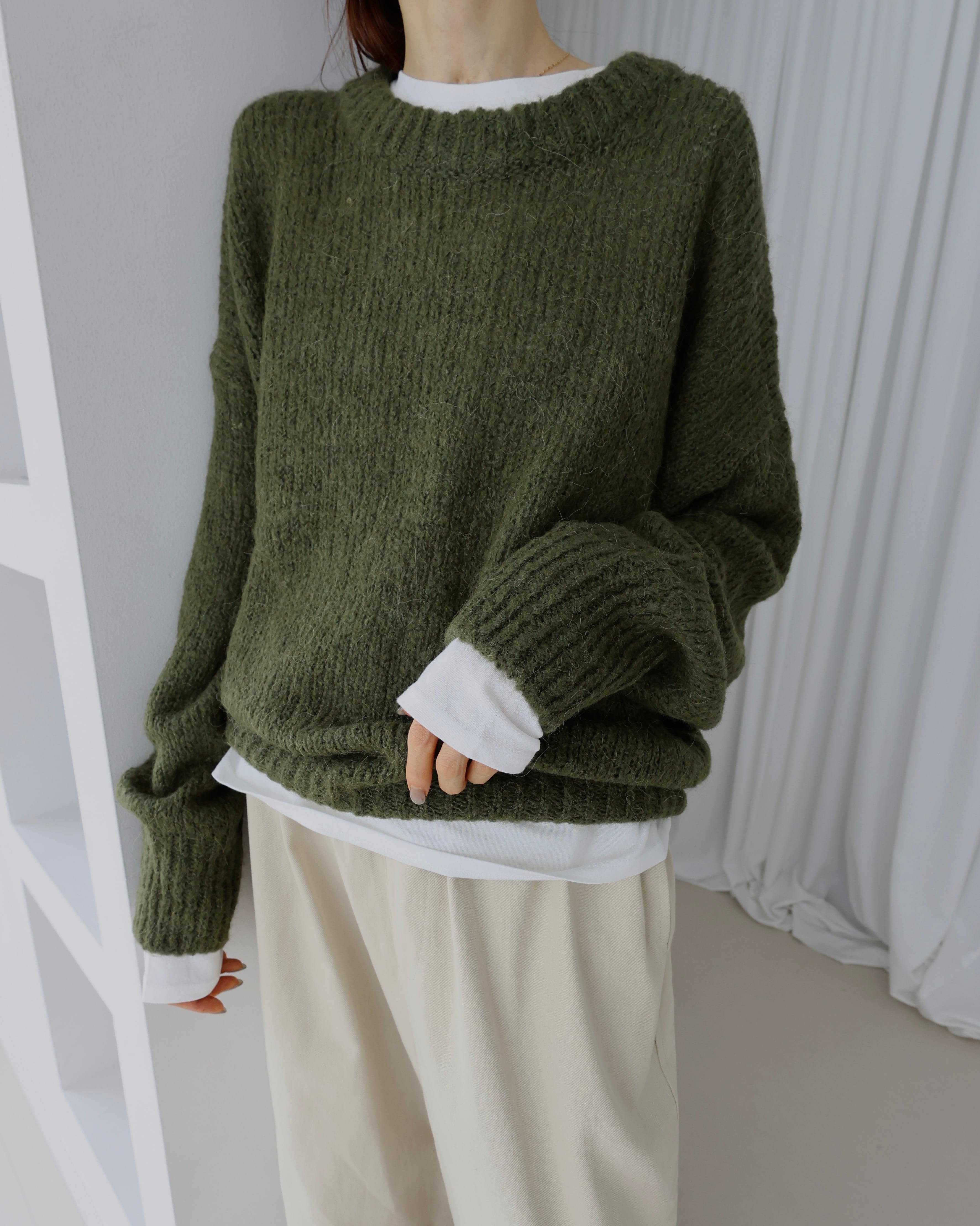 Everyday wool knit