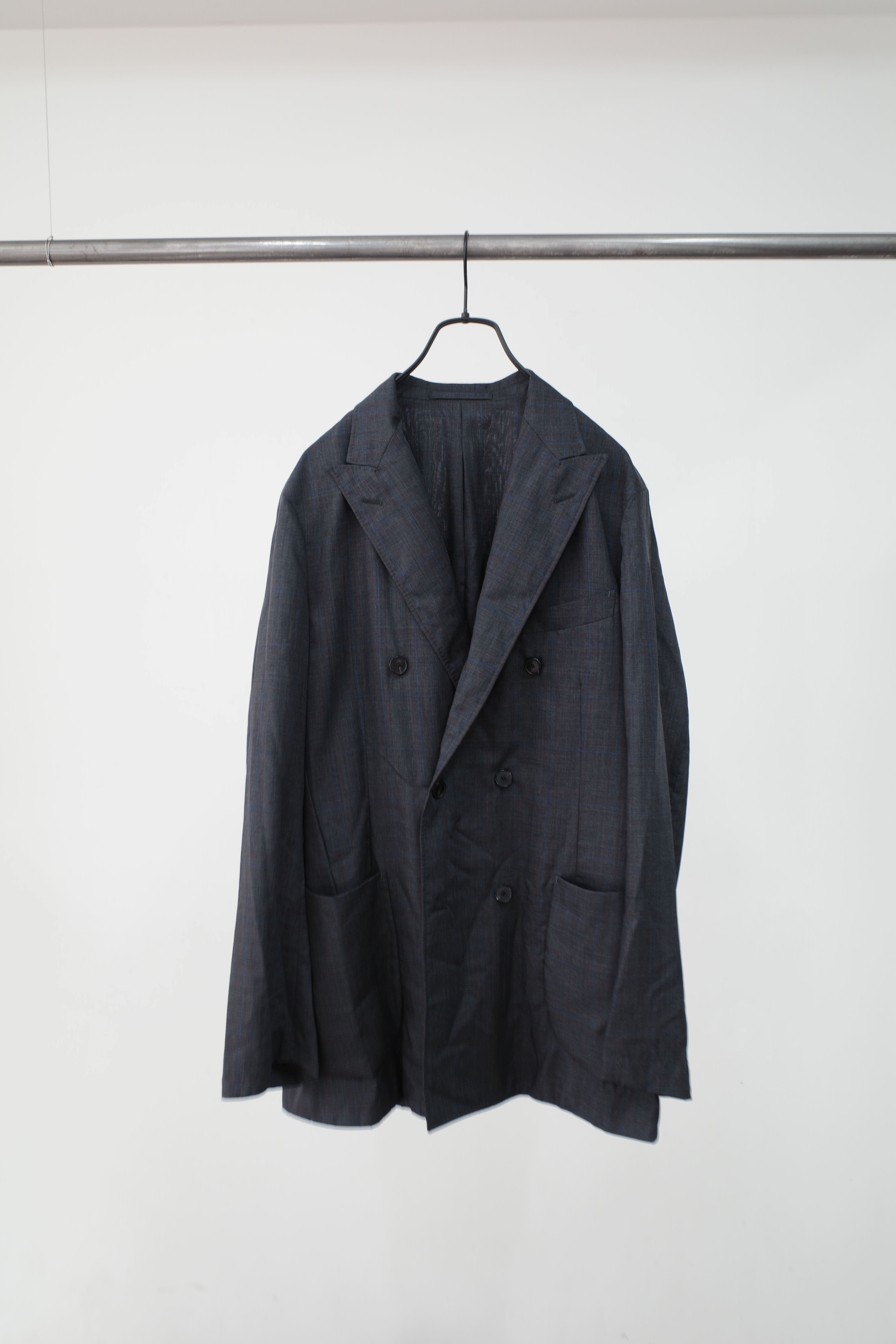 MAATEE&SONS / H WOOL MUSOU ギャザージャケット (CHARCOALPANE) | LiNN
