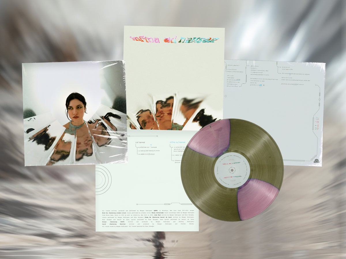 QRTR / infina ad nausea（300 Ltd Pink and Green LP）