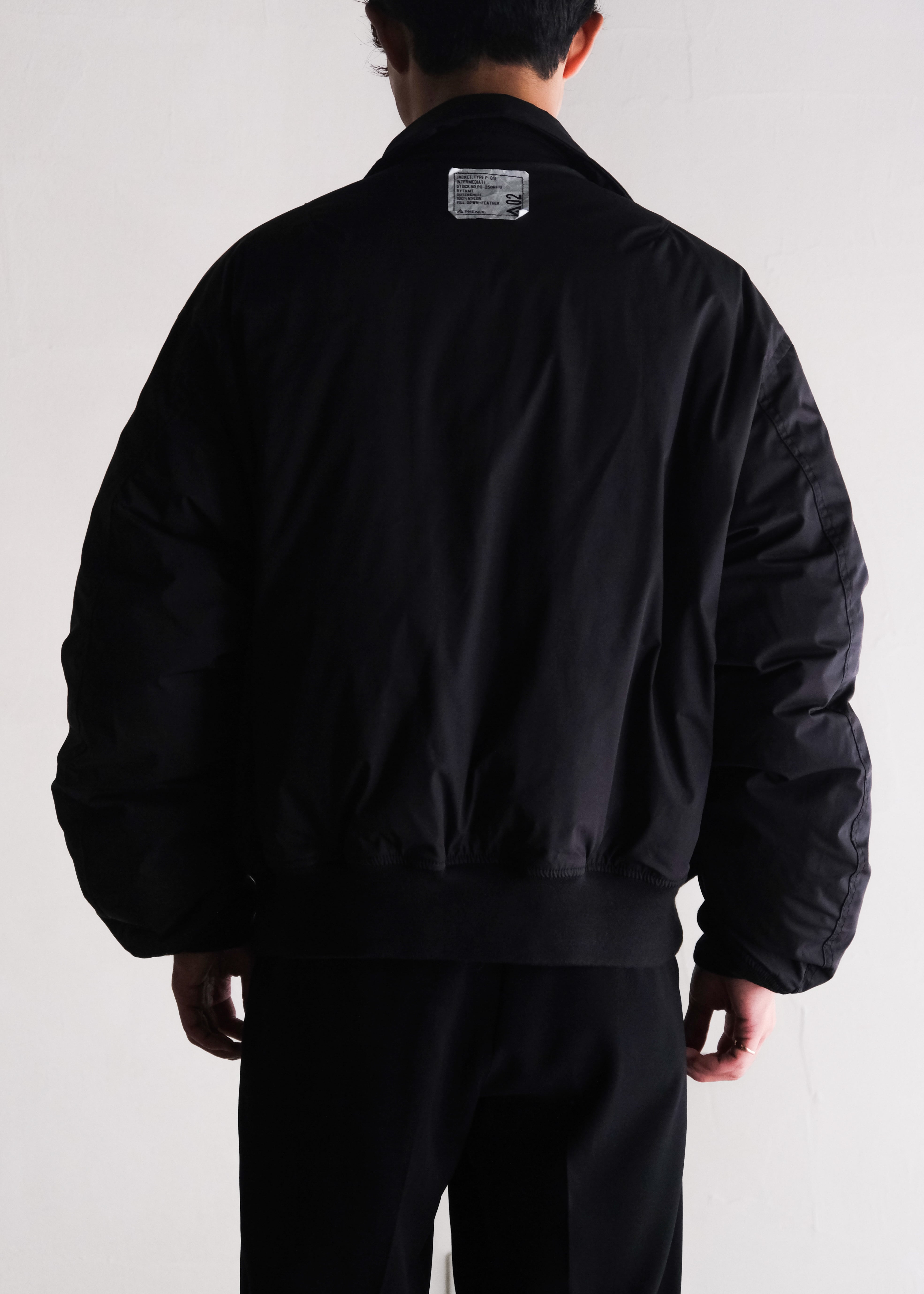 PHENIX by TKMT TYPE P-0011 CWU flight jacket / Black | CETTEN