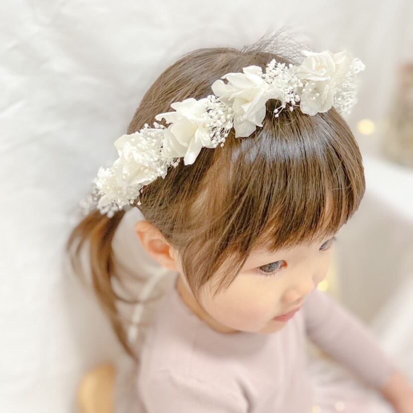 001 純白 花冠 花かんむり ベビー キッズ ベビー花冠専門店 Depqua 21 001 純白 花冠 花かんむり ベビー キッズ ベビー花冠専門店 Depqua 21