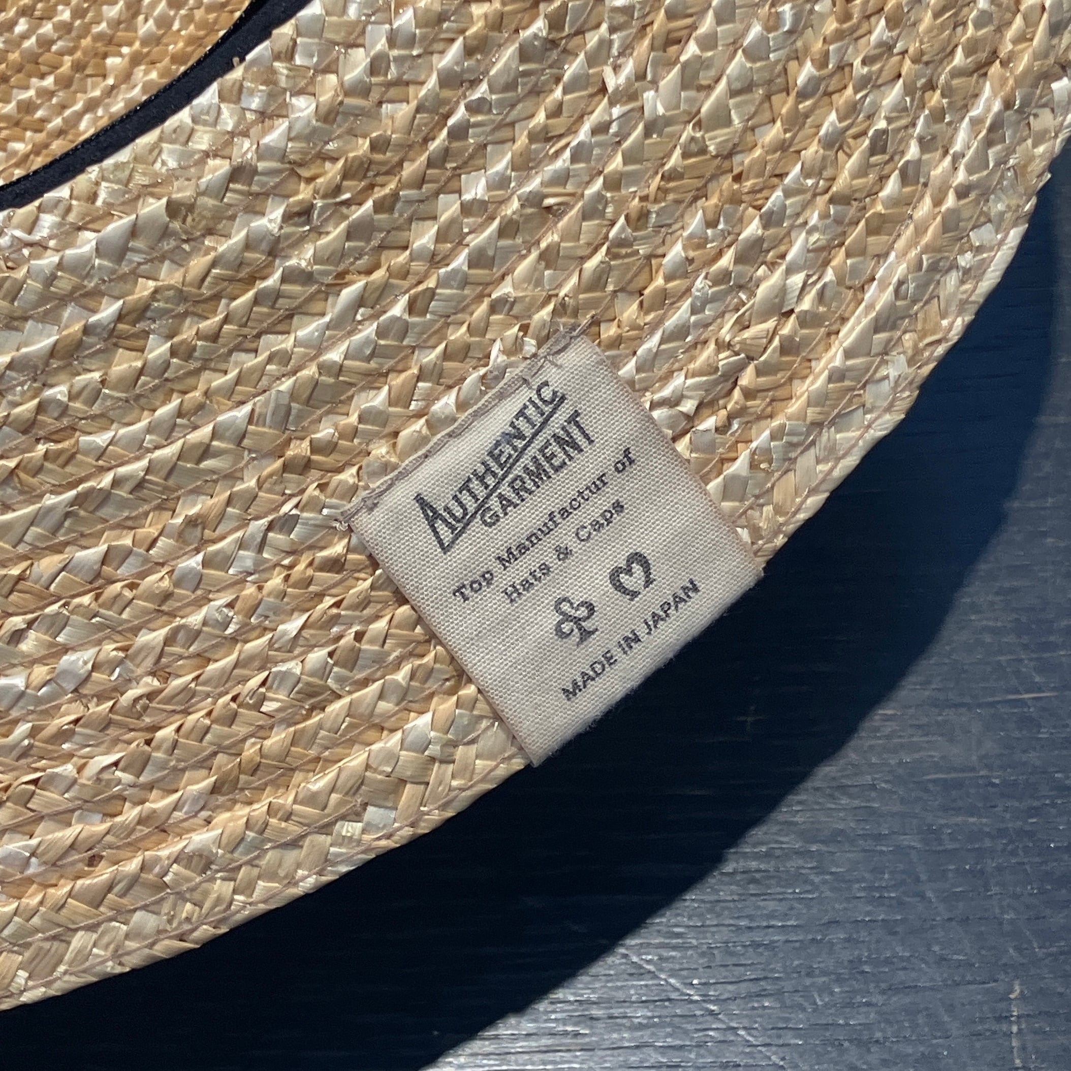 THE FACTORY MADE】HANAMUGI BOATER HAT ハット FM009 | 広島の帽子