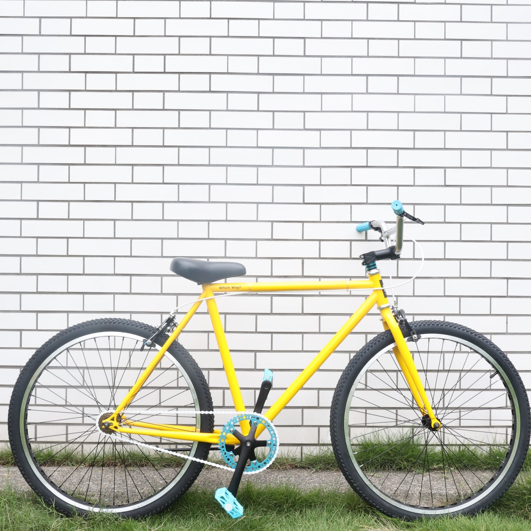 FUN 26inc ANGUS FLAT, Metallic yellow】ピストバイク 自転車 | FUN  