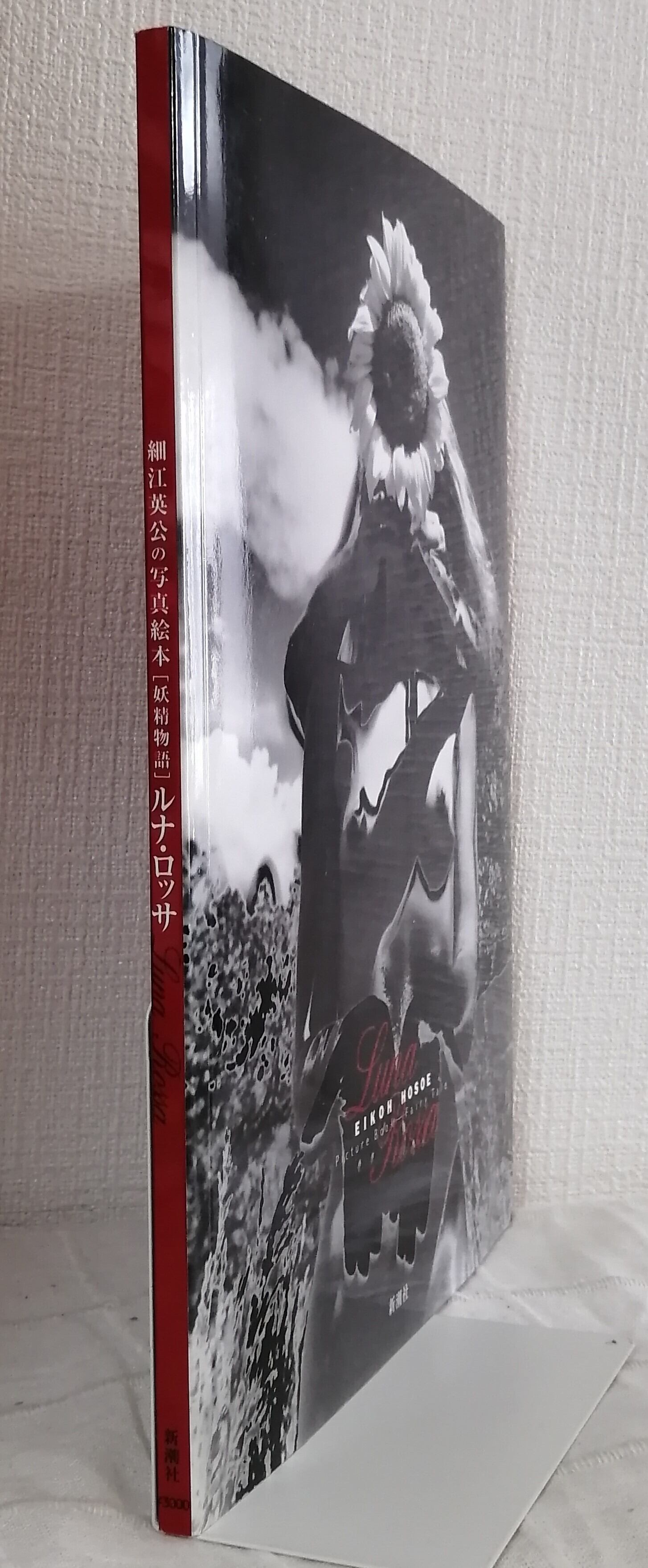 細江英公の写真絵本[妖精物語]ルナ・ロッサ 新潮社 署名本 ルナ・ロッサ 細江英公の写真絵本「妖精物語」 Luna rossa