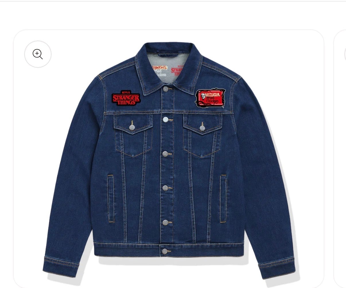 KFC Korea ストレンジャーシングスコラボ デニムジャケット | kpkpkp14