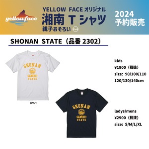 LADYS/MENS 湘南Tシャツ SHONAN STATE　S～XL