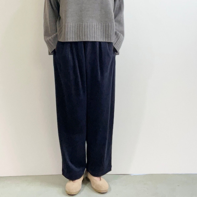 COMMENCEMENT  コメンスメント　CORDUROY WIDE PANTS コーディロイワイドパンツ　C-052