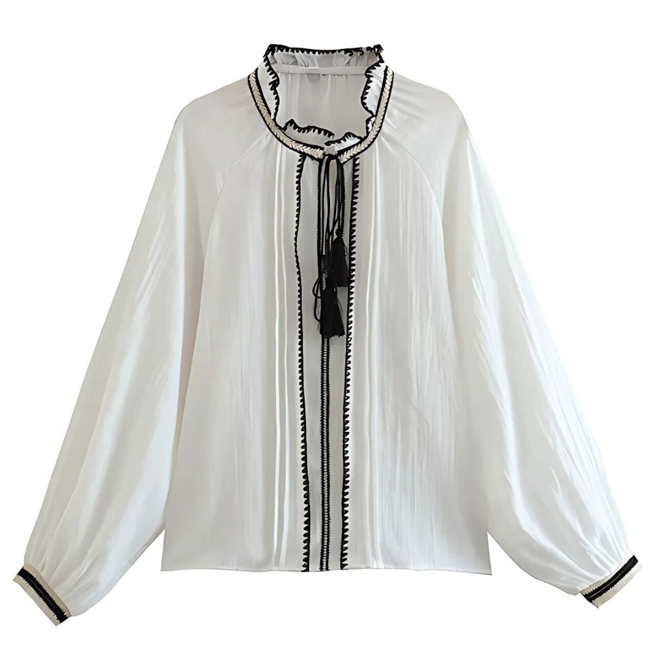 Oriental Tassel Pullover F0291