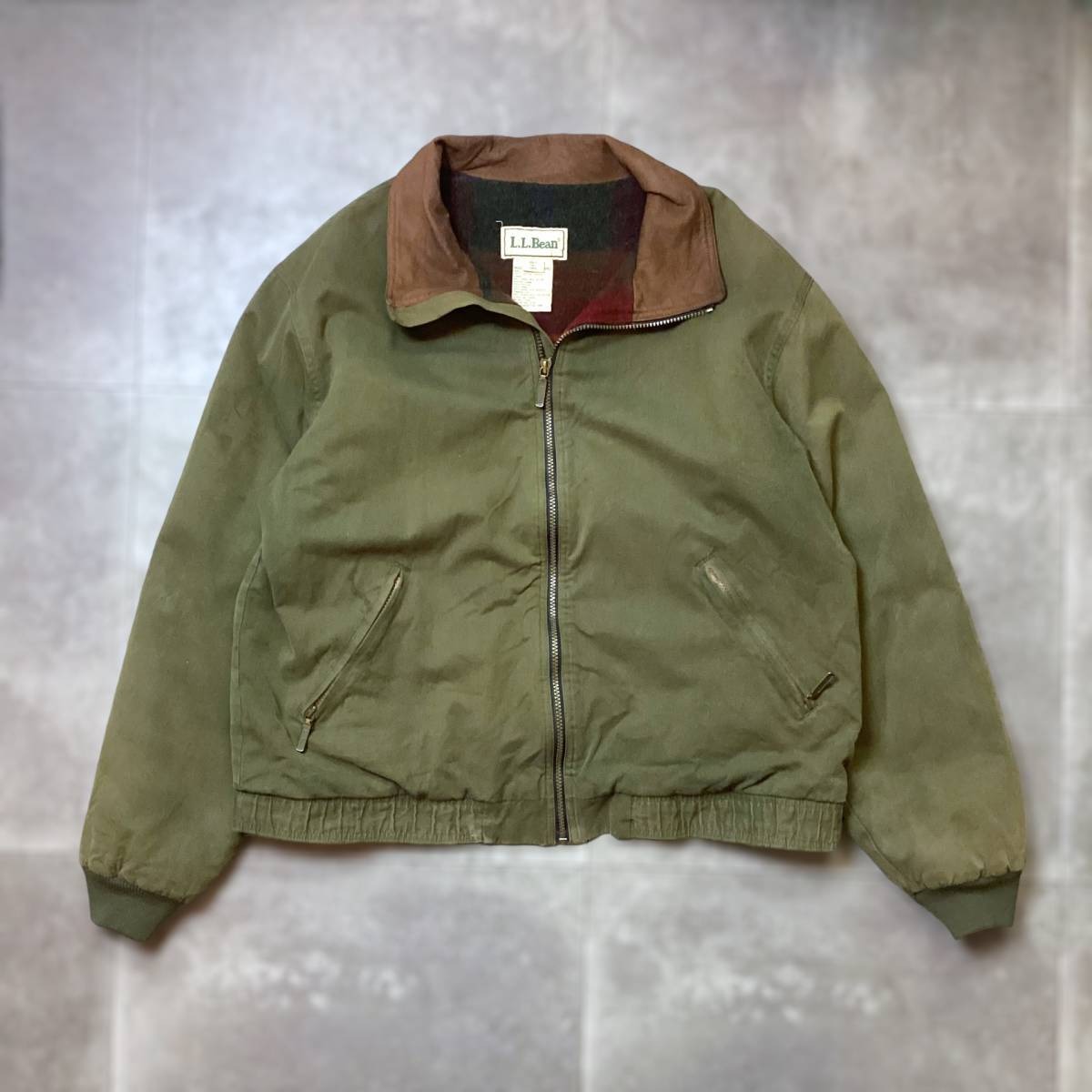 希少】80s 苦かっ L.L.Bean G-8 フライトジャケット USA製 44