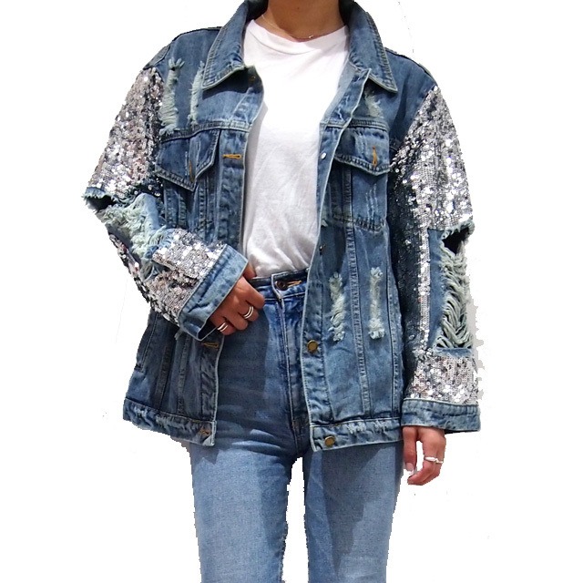 【NEW】 BIG  DAMAGE  DENIM  JKT