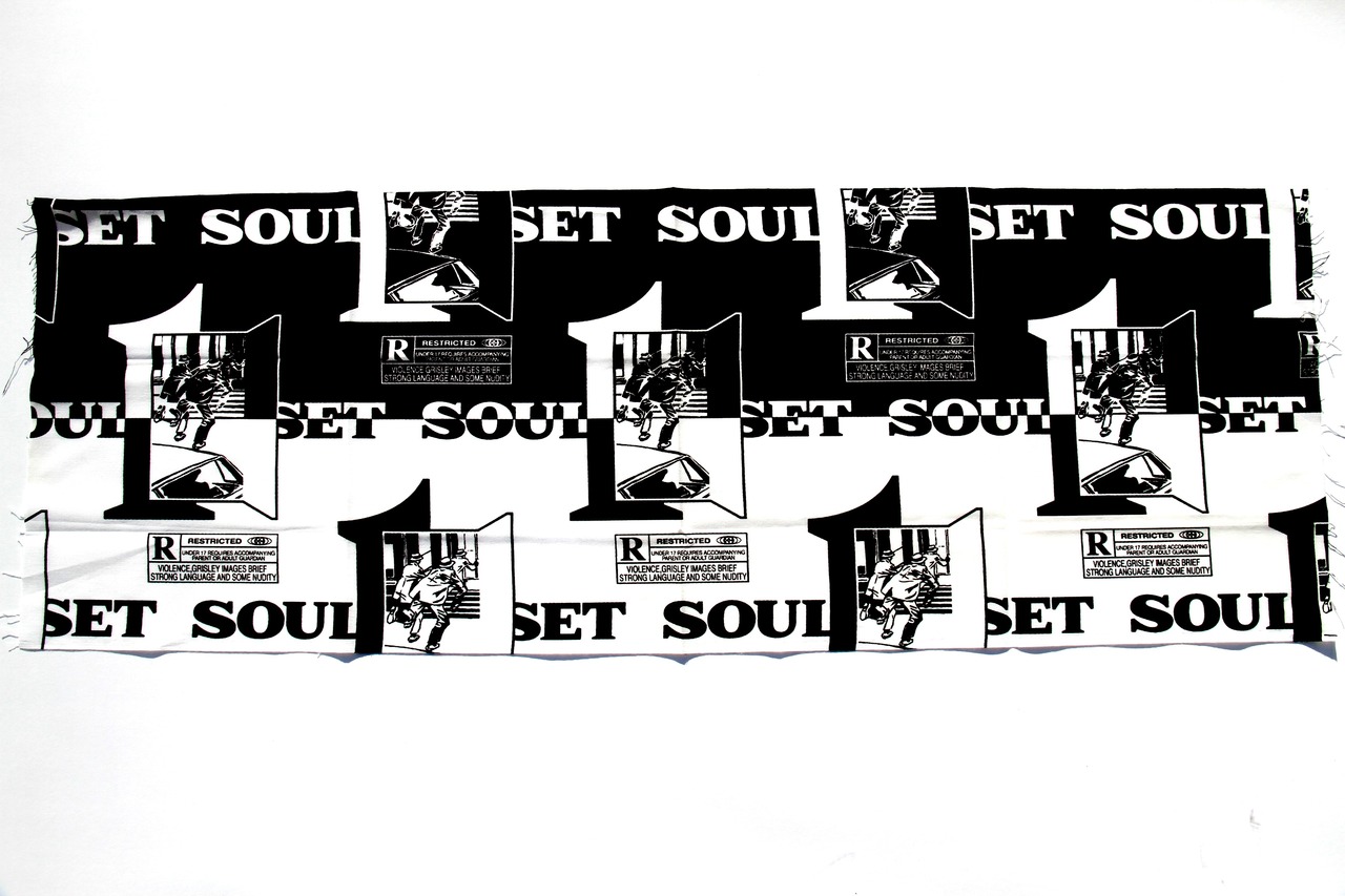 "THE FIFTH DOOR TENUGUI"