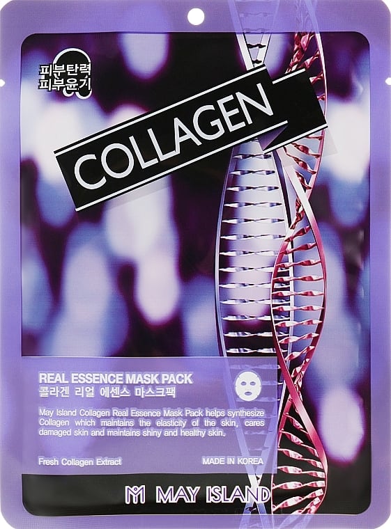 Mayisland COLLAGEN メイアイランドコラーゲンリアルエッセンスマスク