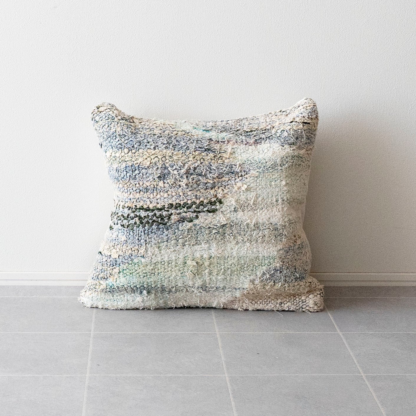 【Vintage】キリム・クッションカバー ”Mist”  45cm×45㎝