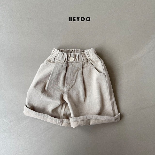 HEYDO［取寄］beige : dandy bermuda pants 26autumn