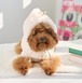 S/即納【eomuk】Fur Open Baraklava《Beige》